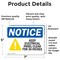 Signmission Keep Electrical Panel Clear Sign, Vinyl Decal, 7in W x 5in L, 2PK OS-2PACK-NS-D-57-L-13801 - alternate 2